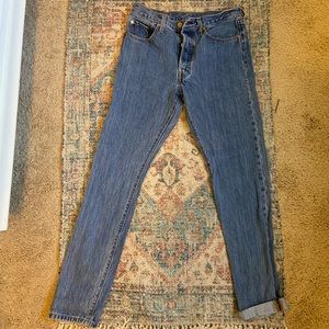 Levi’s 501 high rise skinny Jean